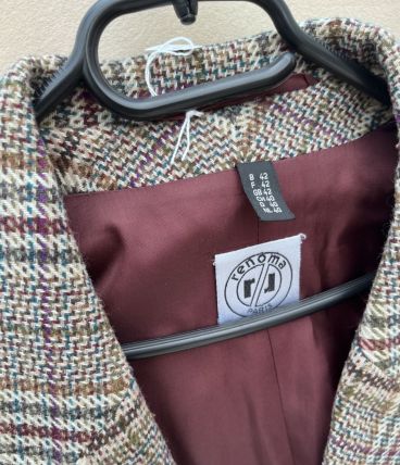 Blazer d'hiver femme vintage