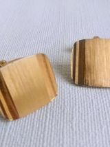 2 paires de boutons de manchette rétro, vintage. 