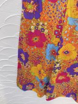 Robe décor floral lumineuse