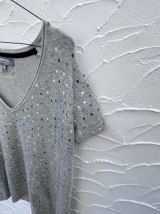 Pull gris Spirituel