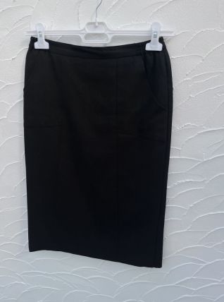 Jupe longue noire classic