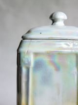 Petite boîte à café vintage - Boîte porcelaine romantique