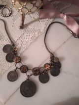 Collier et boucles d'oreilles Axelle creation