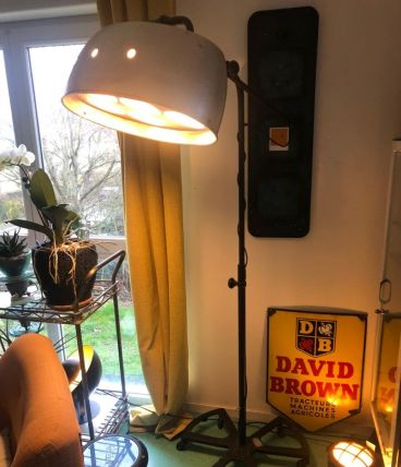 Lampe vintage RG Levallois