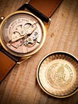 MONTRE OMEGA SEAMASTER AUTOMATOQUE OR ROSE 18K VINTAGE 1956