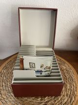 Boîte de rangement années 80.