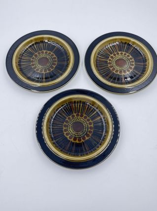 Lot de 3 assiettes Kosmos