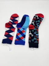 Lot de 3 paires de chaussettes Fun