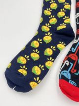 Lot de chaussettes fun unisexe