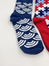 Lots de paires de chaussettes fun
