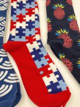 Lots de paires de chaussettes fun