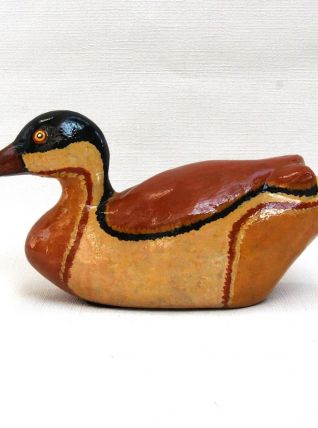Canard grand modèle - Peint main artisanat - Pièce unique