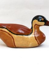 Canard grand modèle - Peint main artisanat - Pièce unique