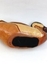 Canard grand modèle - Peint main artisanat - Pièce unique