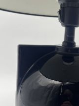 Lampe en céramique noire design