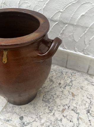 Vasque en terre cuite