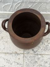 Vasque en terre cuite