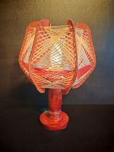 lampe vintage en bois