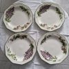 Anciennes assiettes à dessert Churchill England The Chartwel