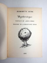 Vagabondages Poèmes. Bernadette Menu. Préface de Jean Charay