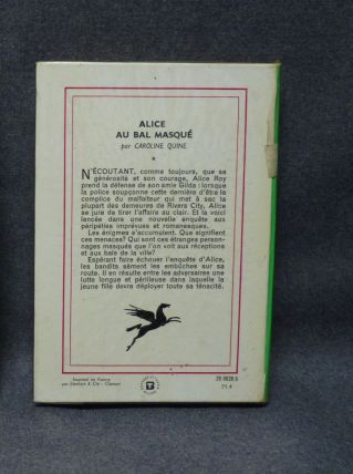 Alice au Bal masqué N°19 - 1969 Bibliothèque verte