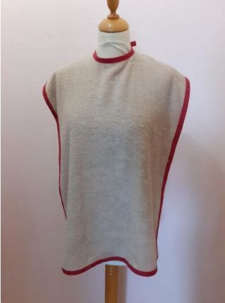 Bavoir en tissu éponge pour adulte-handicapé-senior -Fabriqu