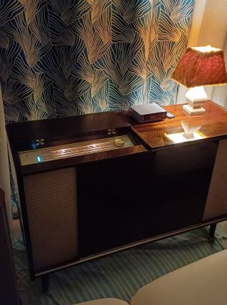 Meuble Grundig SO340 stéréo 1963
