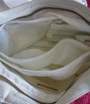 Sac cuir blanc écru Arthur &amp; Aston