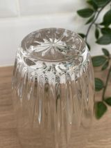 Set de 3 verres à eau Cristal de Flandre modèle Austria