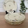 Set de 4 assiettes à dessert en porcelaine