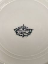 Set de 4 assiettes à dessert en porcelaine