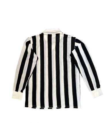 Polo vintage rayures noir et blanc 