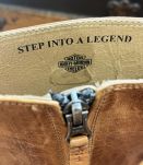 Santiags bottes Harley Davidson cuir marron