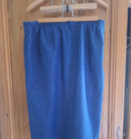 Jupe vintage Caroline Rohmer denim