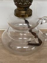 Lampe à huile en verre