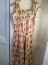 Robe vintage Artibus en soie T. 34
