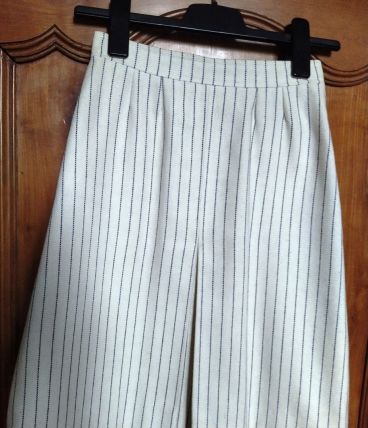 Jupe rayures tennis Yves Daincourt T.36