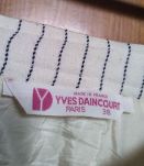 Jupe rayures tennis Yves Daincourt T.36