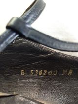 Chaussures cuir noir Salomé Charles Jourdan P37