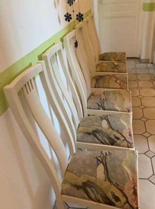 6 chaises blanches ikéa