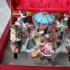 Boîte à musique vintage Noël Caroussel Rare