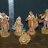 Lot de 5 Fontanini collection personnages crèche avec boîtes