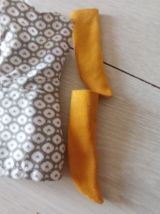 Tenue Sixties pour poupée Mam'zelle Paname 32 cm Unica ( Pou