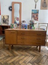 Enfilade vintage basse petit format style scandinave 