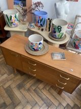 Enfilade vintage basse petit format style scandinave 