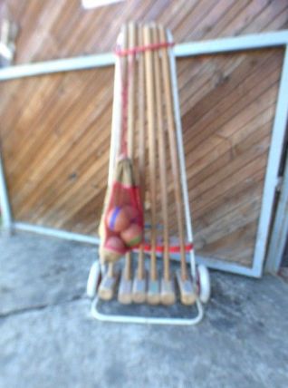 Jeu de Croquet ancien 1930