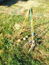 Jeu de Croquet ancien 1930