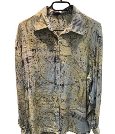 Chemise vintage en soie 