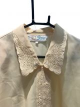 Blouse jaune vintage 