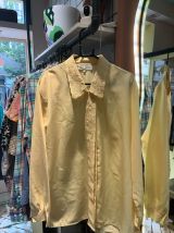 Blouse jaune vintage 